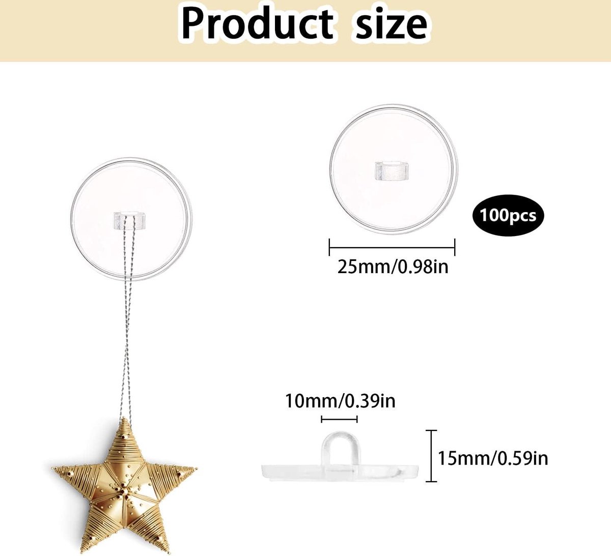 Tesa transparante haak zelfklevend 0,2 kg (5 stuks Tesa transparante haak zelfklevend 0,2 kg (5 stuks