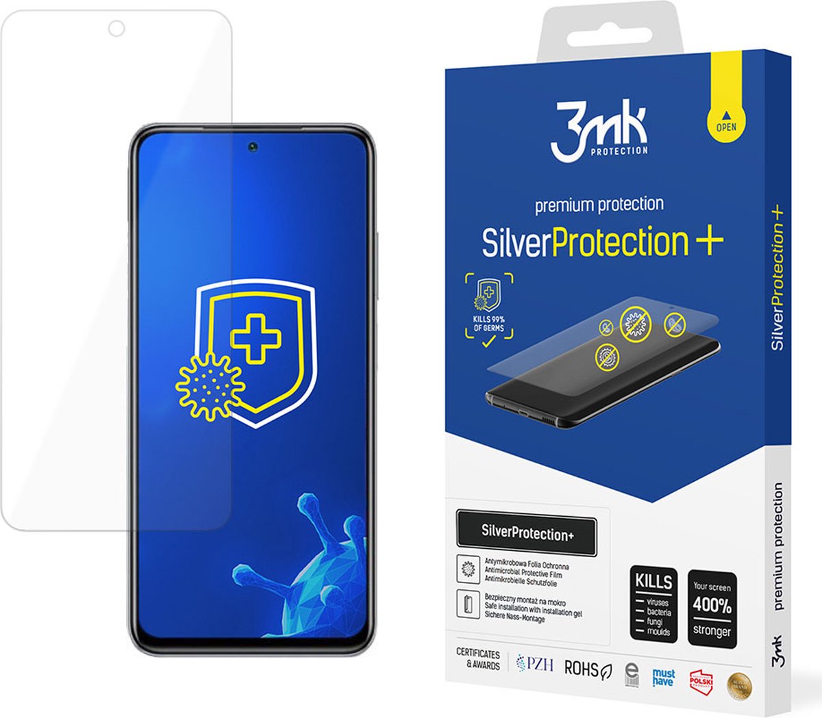 Xiaomi Redmi Note 10/10s 4G - 3mk SilverProtection+