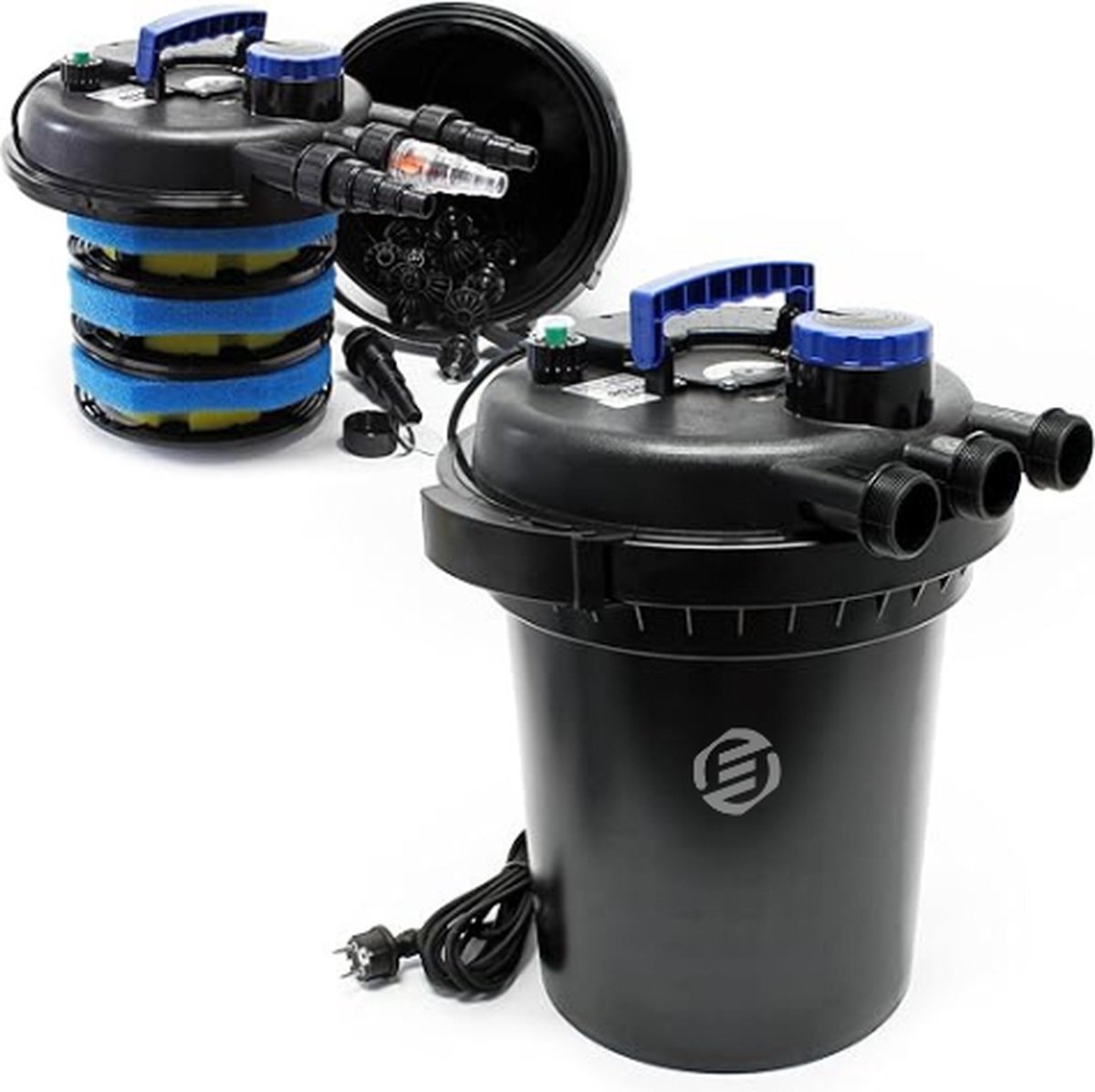 Equivera Vijverfilter - Fontijnfilter - Vijver - Algenbestrijding - UV Lamp - Premium