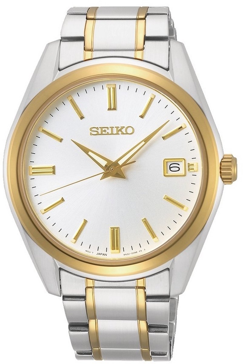 Seiko New Link SUR312P1 Heren Horloge - 40 mm