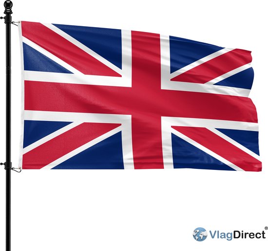 VlagDirect - Drapeau du Royaume-Uni - drapeau de Grande-Bretagne - 90 x 150 cm.