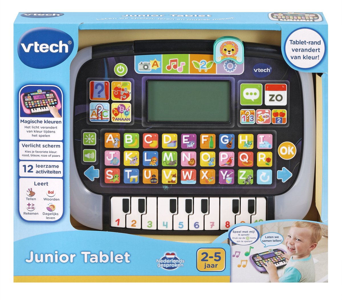 VTech Dierenvriendjes Junior Tablet Activity-Center - Kinder Speelgoedinstrument - 2 tot 5 Jaar — afbeelding 9