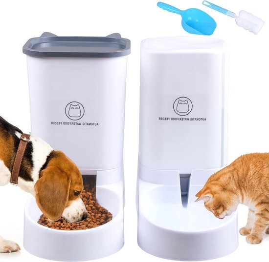 Automatische Katzen fütterung und Wassersp ender Hunden apf Universal Pet Suppli