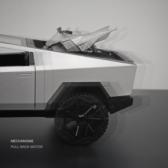 TOPRON Tesla odelo Y 1:32, Coche Juguete Electrónico de Aleación