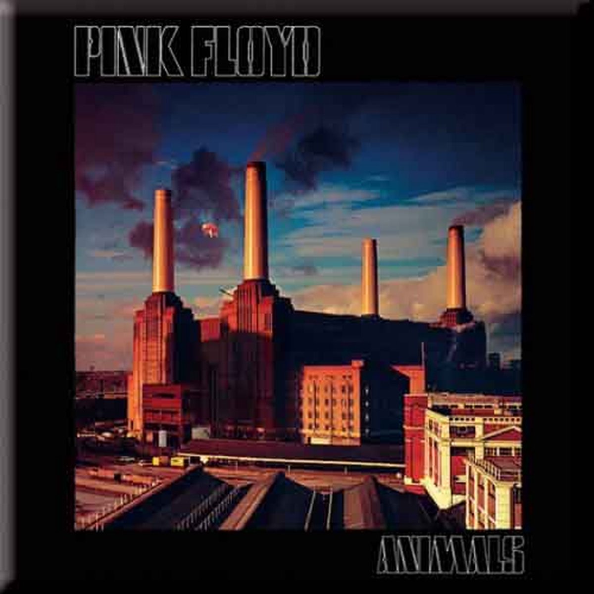Pink Floyd - Animals - Koelkast magneet - 7.5 x 7.5 cm