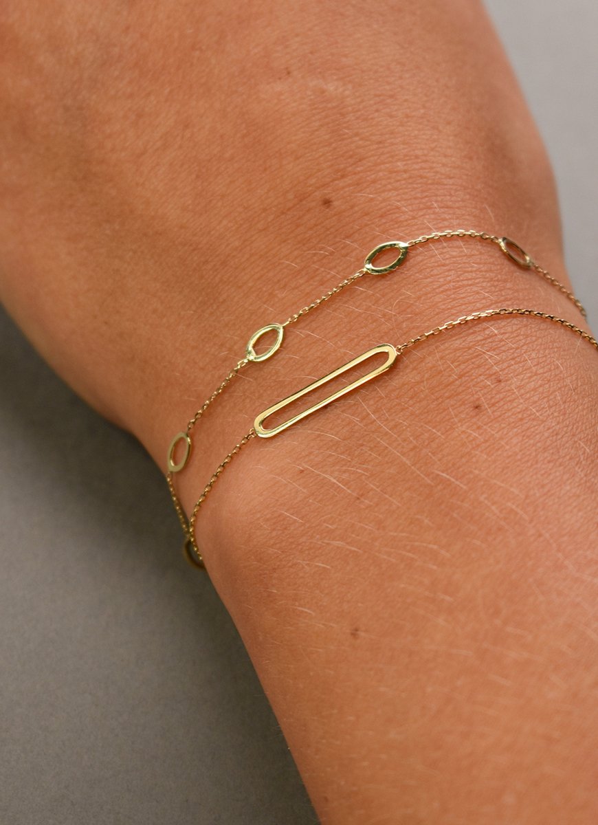 Jackie Gold - Bahia Oval JKB21.083 - Armband