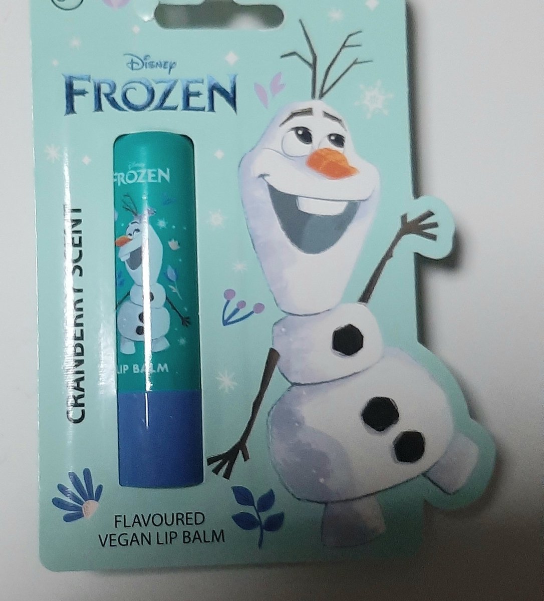Goedkoopste Disney lippenbalsem Frozen - Olaf - cranberry - vegan - cranberries
