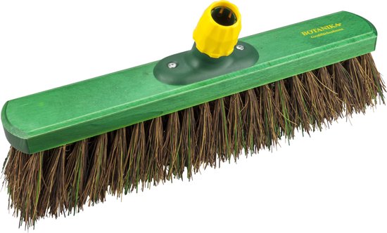 Brumag Straatbezem Greenwood voor buiten terrastegels en klinkers - Harde haren bezemkop 40 cm breed - Houten steel 120 cm van Brumag — afbeelding 2