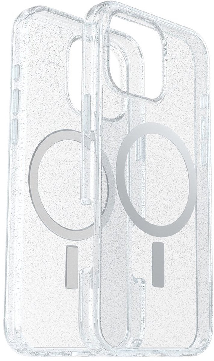 Otterbox - Symmetry Clear Mag geschikt voor iPhone 16 Pro Max Hoesje - stardust clear