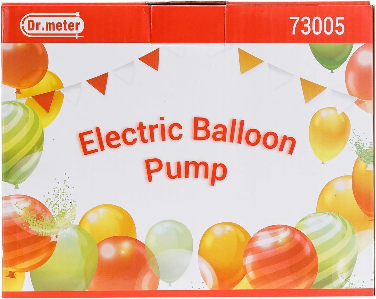 Elektrische luchtballonpomp, draagbare inflator/blazer voor feestdecoratie, 220‑240V 300 W