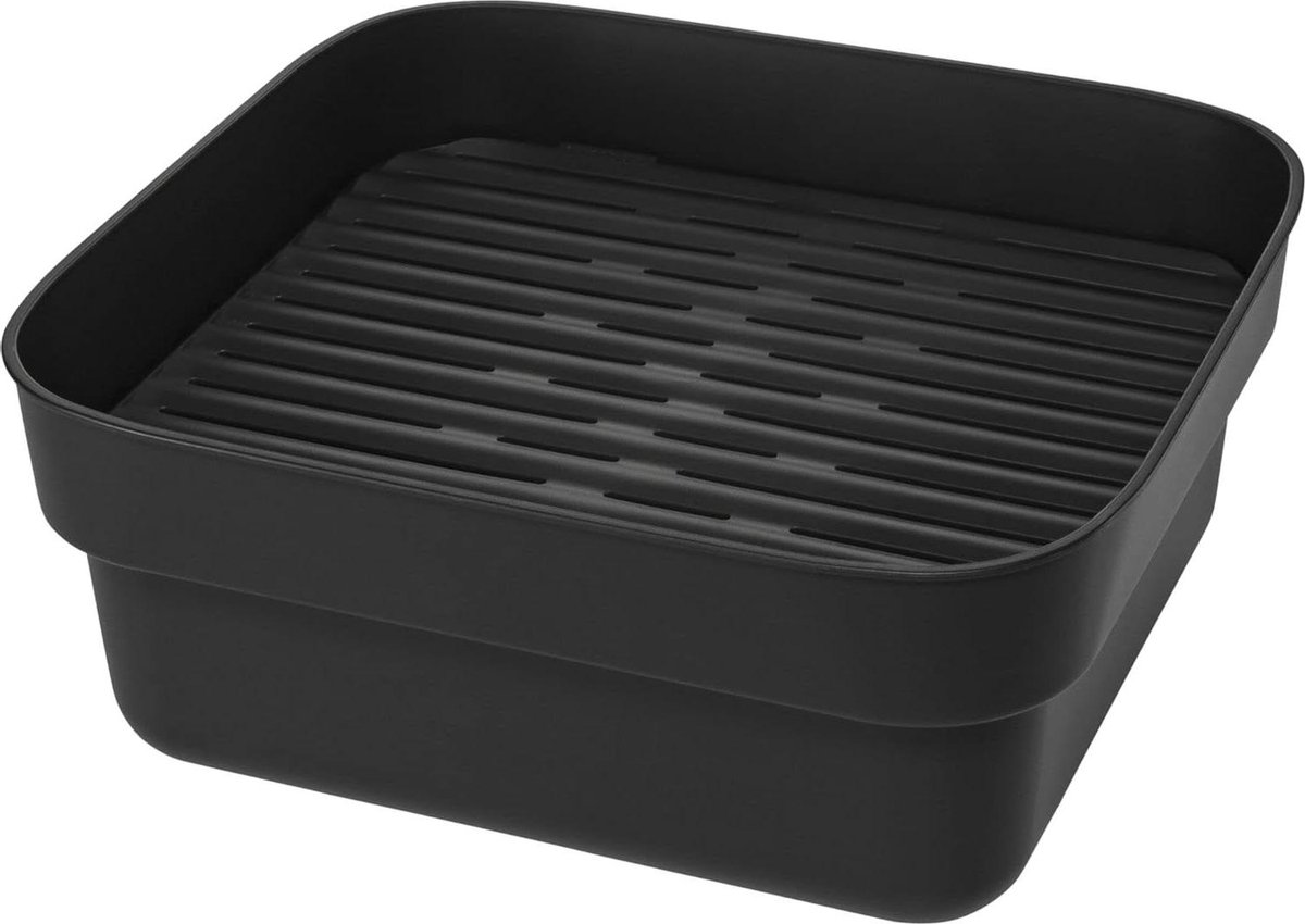 Goedkoopste Afwasteil met afdruipschaal - Dark Grey - Groot formaat voor de keuken en camping