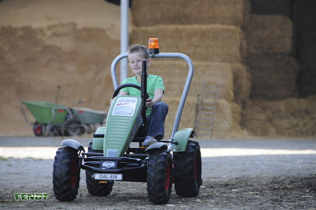 BERG XL frame Fendt BFR-3 Skelter - Met handrem - Verstelbare Stoel - Drie versnellingen - Groen - Vanaf 5 jaar — afbeelding 4