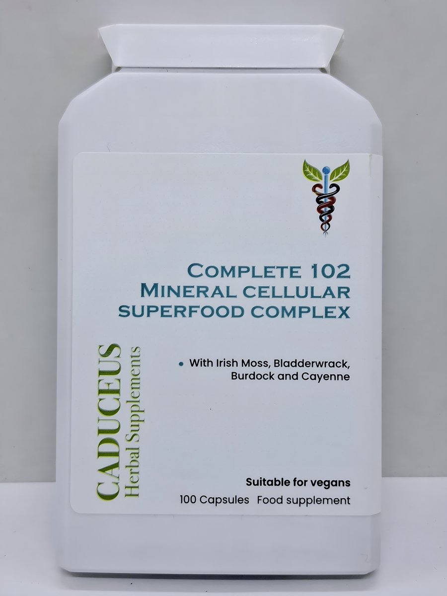 Goedkoopste Complete 102 mineralen cellulaire superfood complex 100 capsules