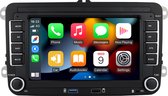 Bol.com 2024 Android 13.0 Radio Display voor Volkswagen Polo|Golf|Touran|Transporter|Caddy - Met Apple CarPlay Android Auto Navi... aanbieding