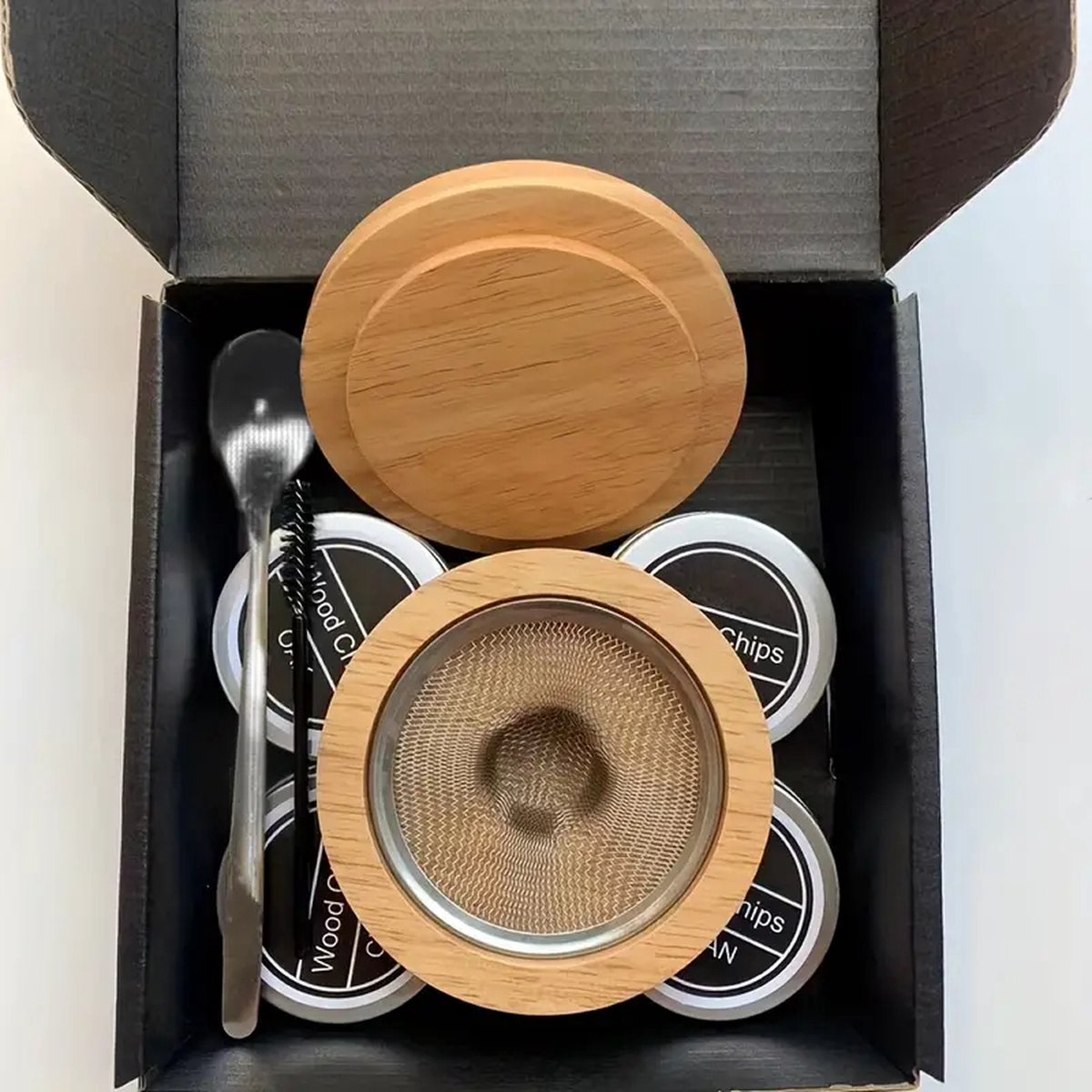 ComboJoy Bourbon Geschenke für Männer - Cocktail-Räucher-Kit
