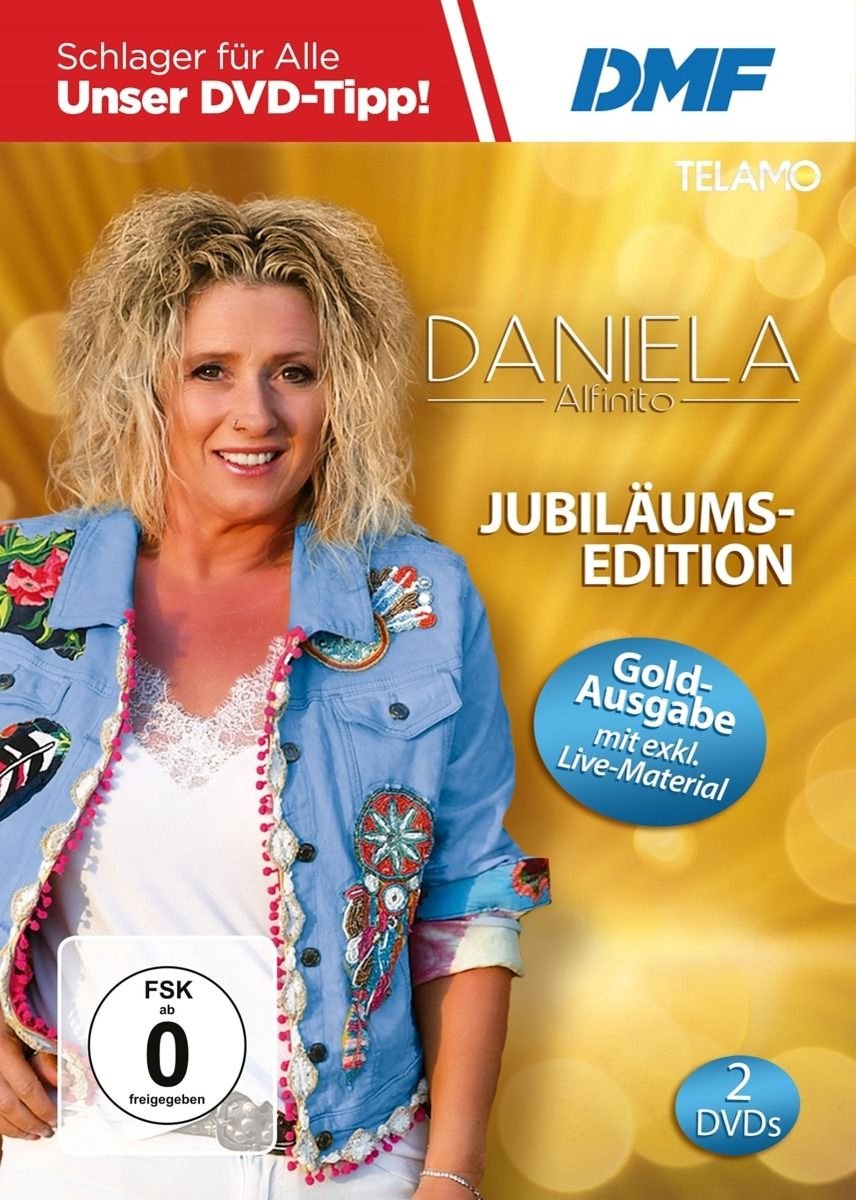 Daniela Alfinito - Die Grosse Jubilaums-Edition (Goldausgabe) - 2DVD