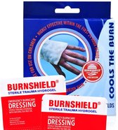 Burnshield Twin pack 10x10cm - Brandwondenkompressen voor brandwonden - set van 2 - brandwondbehandeling - verkoeling