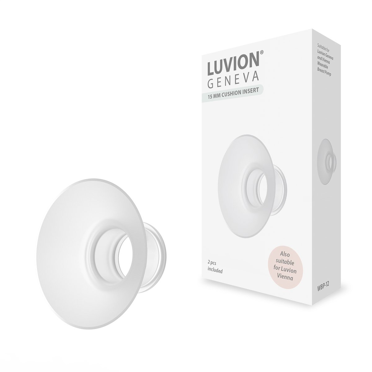 Goedkoopste LUVION® Borstschild Verkleiner 15mm (2 stuks) Geneva