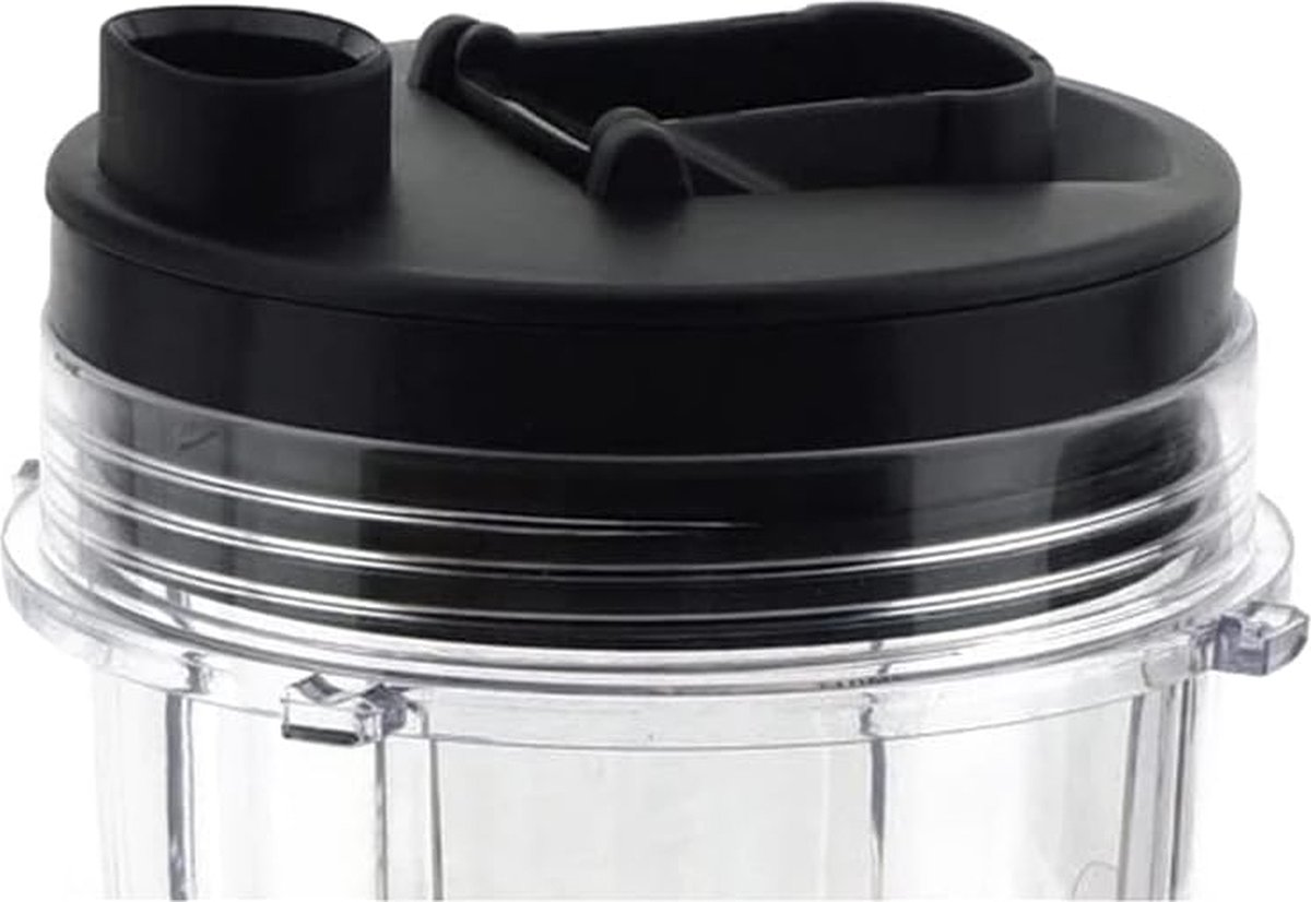 Vervangende Onderdelen Deksels, Compatibel met Geschikt voor 1000W Ninja Blender, 3.35" deksels Deksels Voor BL450 BL454 Auto-iQ BL480 BL481 BL482 BL687 (2 tuitdeksels) – foto 2
