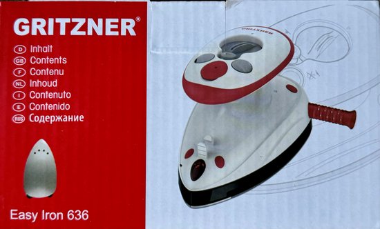 Phoenix - Strijkijzer - Stoomstrijkijzer - Reisstrijkijzer - Mini strijkijzer - 420 W - Wit