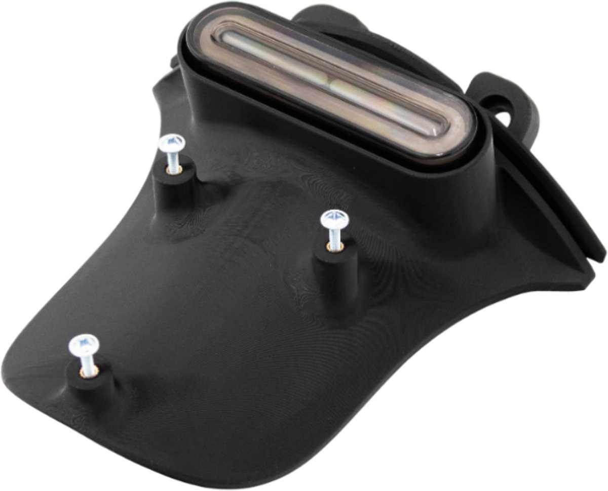 Achterspatbord 3D Kort + LED Flow/Matrix Reflector Zip