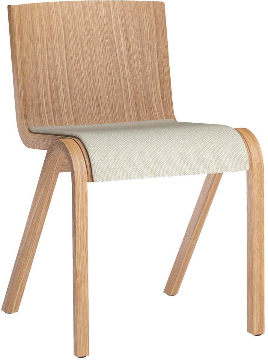 Audo Copenhagen Ready Eetkamerstoel Naturel Eiken, Zitting Hallingdal 65 0200