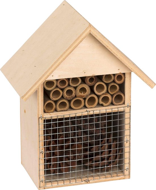 Bijenhotel | Bescherm wilde bijen in de tuin | Insect Heroes Nederland