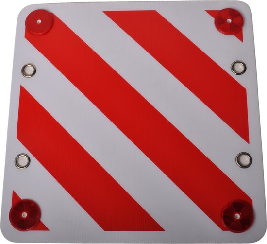 Panneau de marquage charge saillante 50x50 cm - MOUSSE - avec réflecteurs