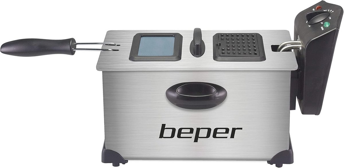 Elektrische Friteuse met 3,5 Liter Capaciteit en 2000 Watt Vermogen
