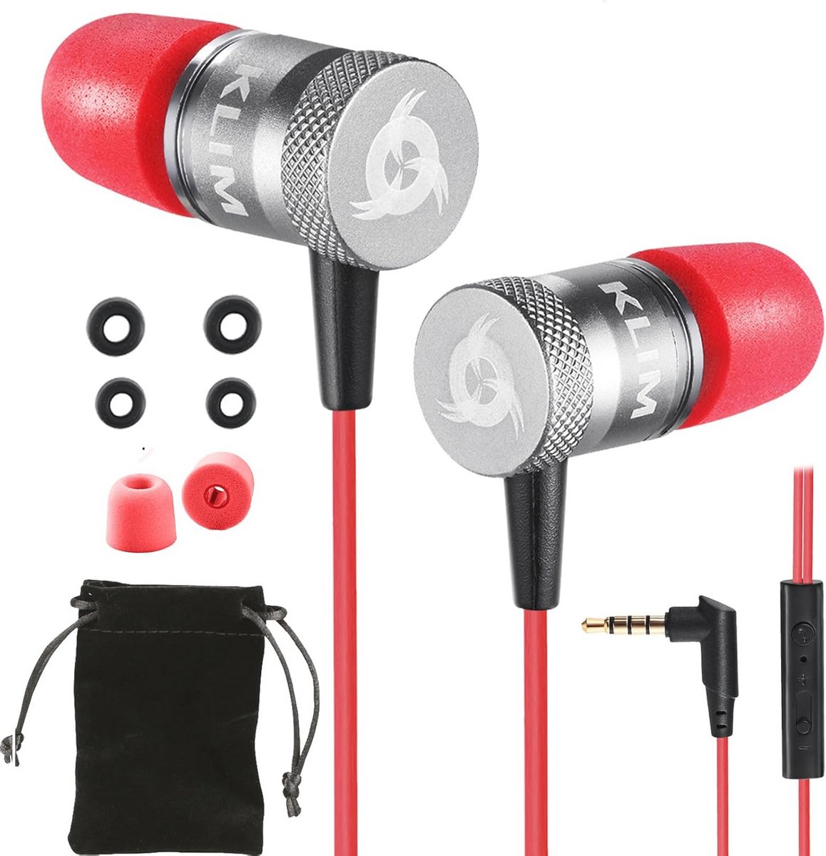 Comfortabele In-ear Oordopjes met Microfoon - Duurzaam, Geluidskwaliteit & Traagschuim