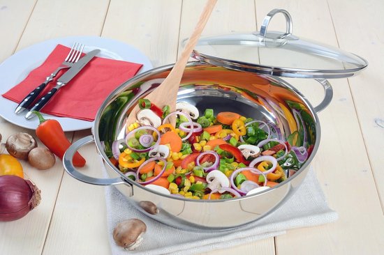 WMF Profi Serveerpan 24 cm - - Voor 23.59u, morgen in huis
