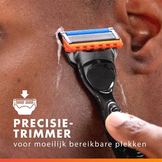 Gillette - Fusion 5 - Scheerapparaat - Power - Precisie Trimmer - Comfort Guard met Microribbels