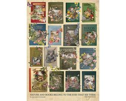 Cobble Hill legpuzzel natuur boeken - 1000 stukjes puzzel volwassenen.
