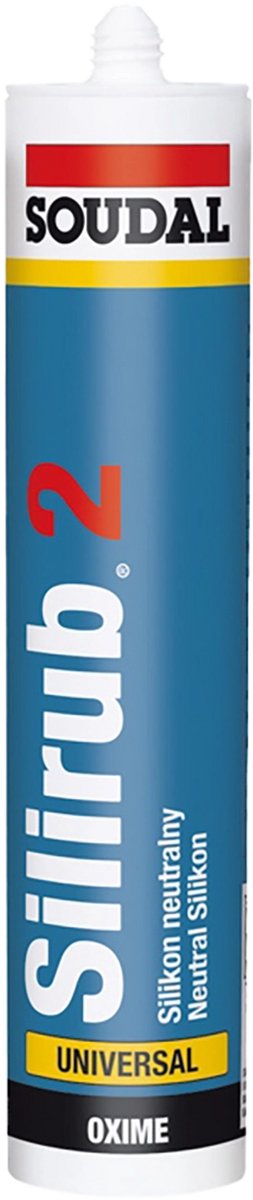 Soudal - Silirub 2 Alu-Grijs 310 Ml - 101270