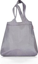 Reisenthel Mini Maxi Shopper Opvouwbare Boodschappentas - 15L - Reflective Grijs