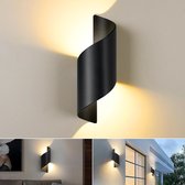 Bol.com 1 stuk - 10W Wandlamp - Moderne Wandlamp Binnen en Buiten - LED Wandverlichting - Waterdichte Wandlamp - voor Tuin Woonk... aanbieding