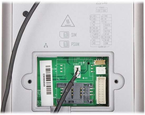 Hikvision DS-K1TA70MI-T - Gezichtsherkenningsterminal met Temperatuurmeting​ van Hikvision — afbeelding 4