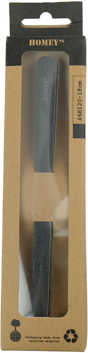 Goedkoopste Homeys nagelvijl - 18cm - set van 6 - hout/zwart - duurzame verpakking