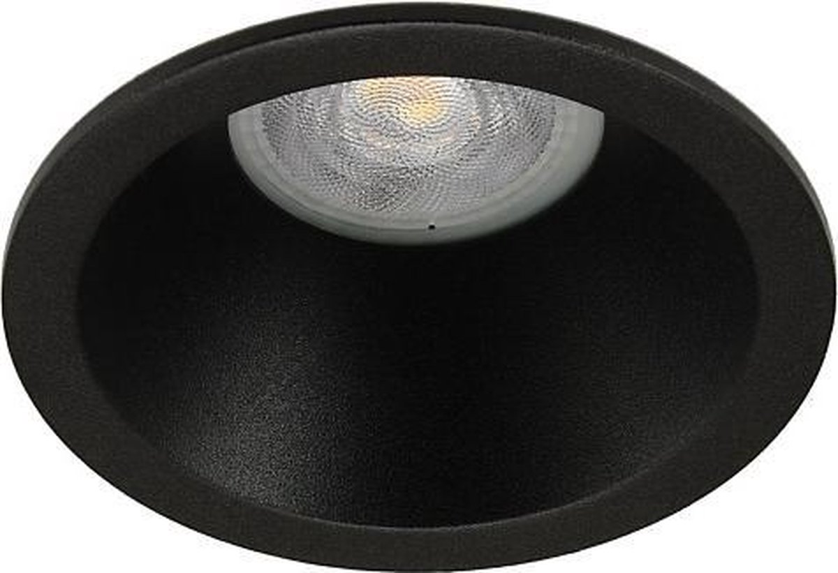 LED inbouwspot Uwe -Verdiept Zwart -Koel Wit -Dimbaar -4.9W -Philips LED