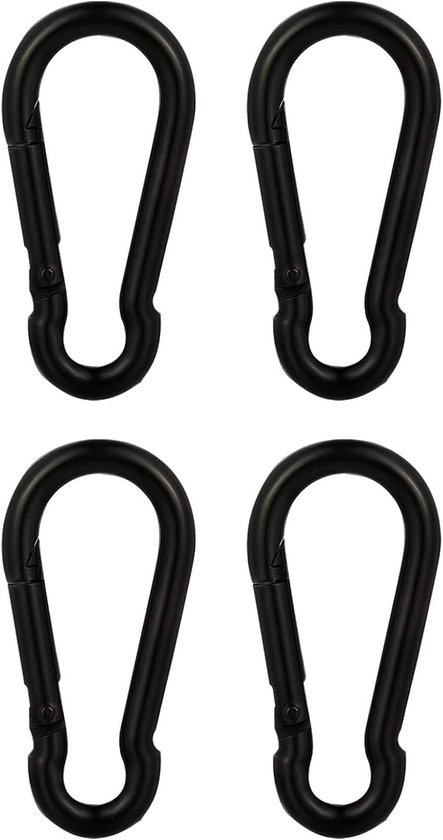 Profelinx Set met ankerriemen voor touwen, nylon riemen met karabijnhaak voor training, gymnastiek, fitness, thuis, accessoires voor tuinschommel, golftouw