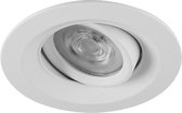 Dimtone inbouwspot Herman -Rond Wit -Philips Warm Glow -Dimbaar -4.9W -Philips LED