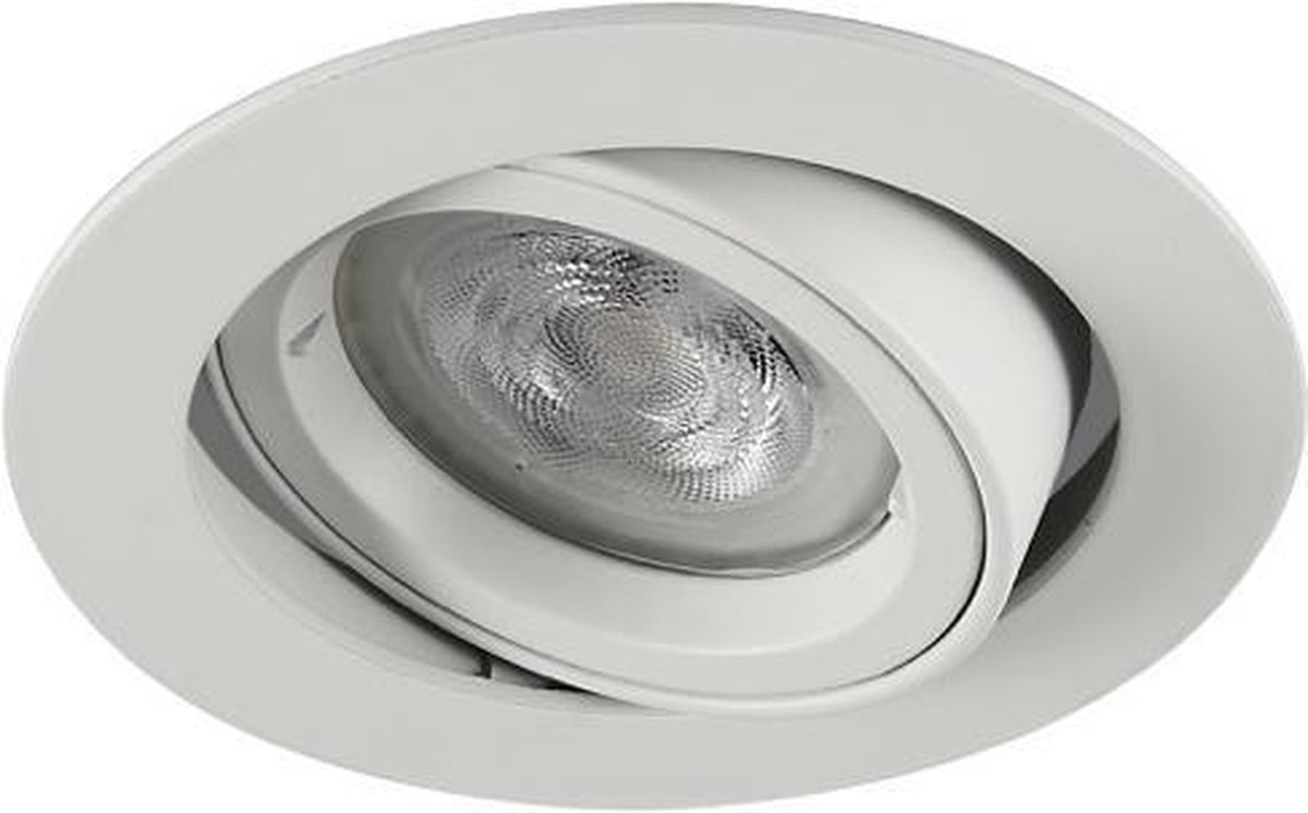 LED inbouwspot Manuel -Rond Wit -Koel Wit -Dimbaar -3.5W -Philips LED