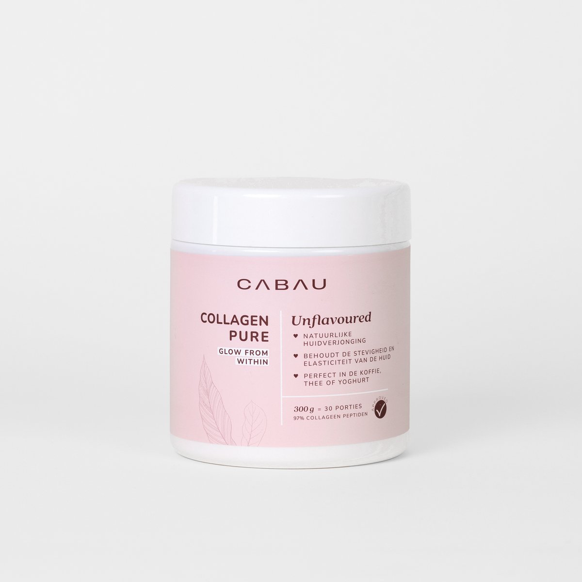 Goedkoopste Cabau Lifestyle - Collagen Pure - 97 pure collageen booster - Collageen Poeder voor gezonde huid, haar en nagels - 300 gram - Collagen supplement - Voor iedere dag - Straal als nooit tevoren