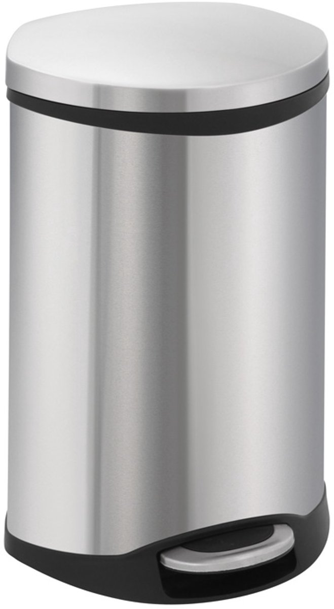 Goedkoopste EKO - Shell Bin pedaalemmer 18 liter - Stainless steel Plastic - mat RVS - Prullenbak