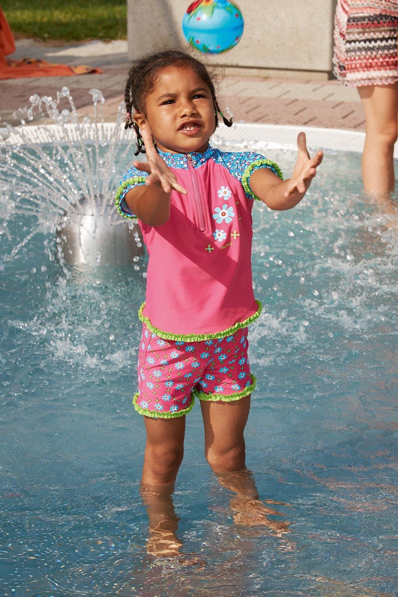 Playshoes UV - zwemsetje Kinderen Bloem - Roze — afbeelding 3