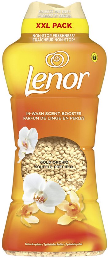 Lenor Geurbooster Amber & Orchidee - 735 gram - Wasparfum - XXL verpakking