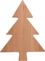 Bowls and Dishes | Bois pur | Étagère sapin de Noël en hêtre 35 cm
