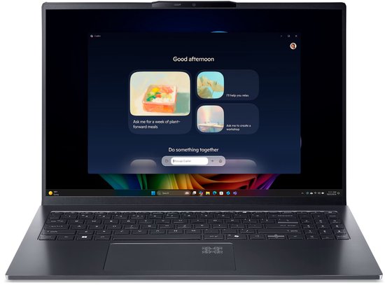 Swift Go 16 AI SFG16-61-R3FU - Copilot+ PC – Laptop – 16 inch 2K OLED – AMD Ryzen AI 7 – 32GB/1TB - Acer - Hoofdafbeelding