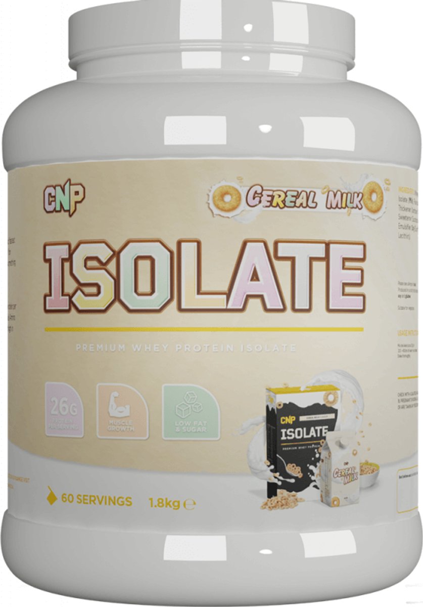 CNP Isolate (1800g) Cereal Milk - Eiwitten - Wei-eiwit isolaat