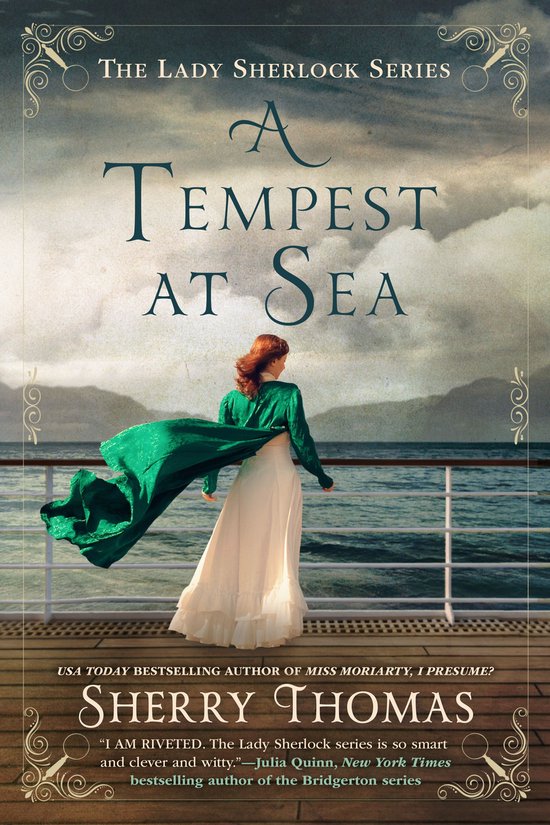 The Lady Sherlock Series 7 - A Tempest at Sea - cover